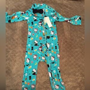 Hello Kitty Teal Kids One Piece 5Y